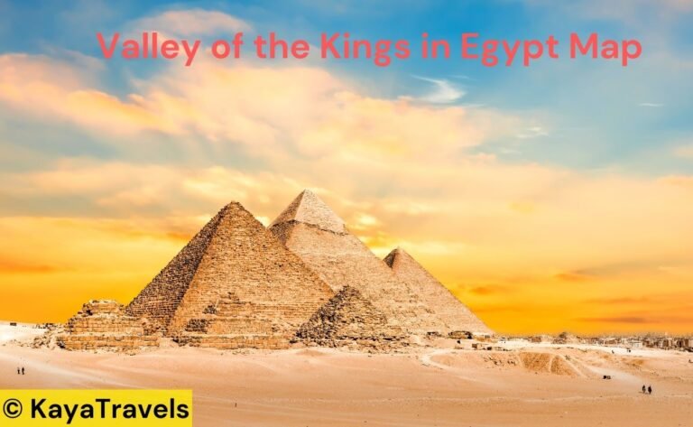 Valley of the Kings in Egypt Map – Your Guide to the Ancient Burial Grounds
